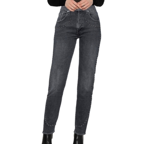 Levi's Denim - Levi's Made & Crafted Cigarette Slim Mid Rise Cropped Ankle Jeans Size 2…